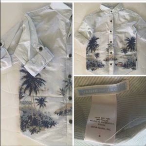 NEW Janie & Jack Button Down